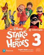 [9781292417592] My Disney Stars and Heroes British Edition Level 3 Pupil's Book with eBo