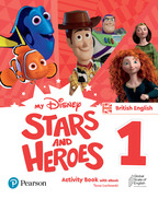 [9781292417639] My Disney Stars and Heroes British Edition Level 1 Activity Book with eB