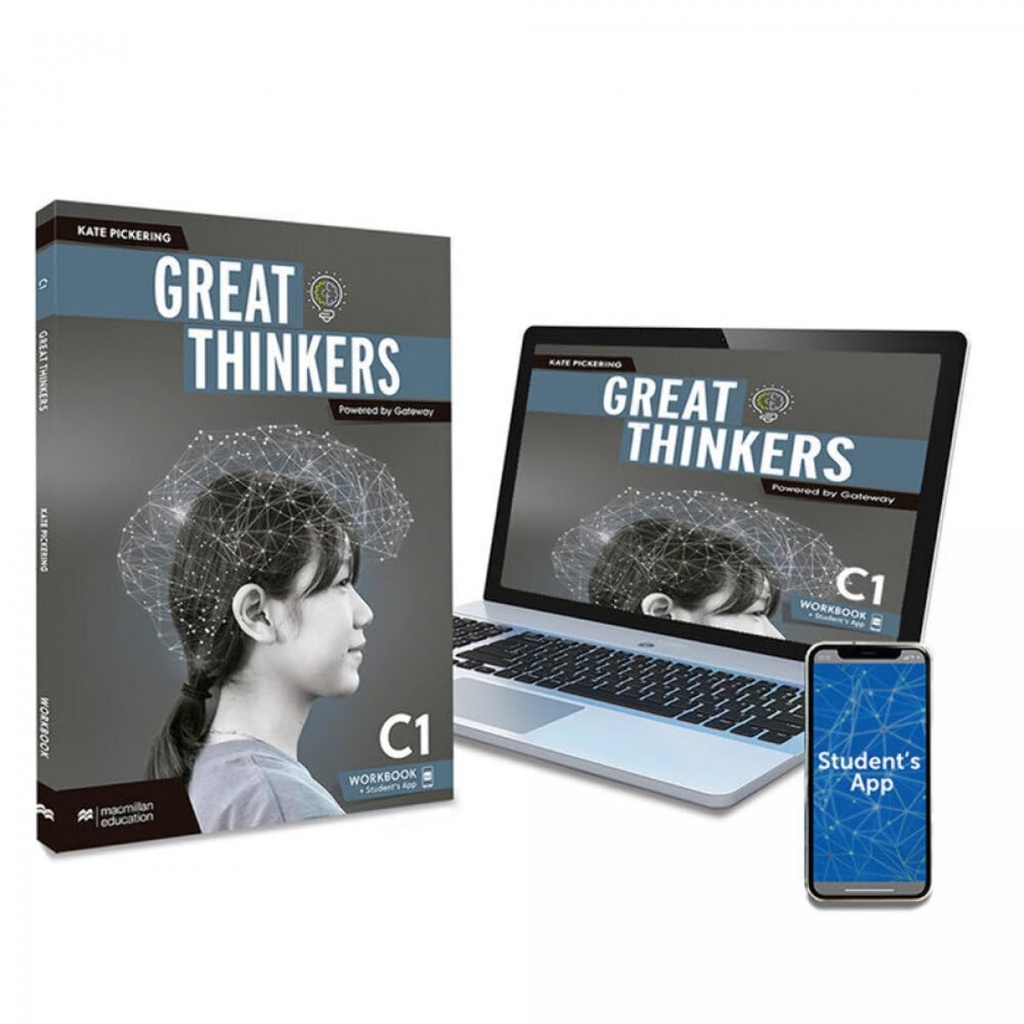 [9781380063250] GREAT THINKERS C1 Workbook y Student's App: cuaderno de actividades digital y impreso + app