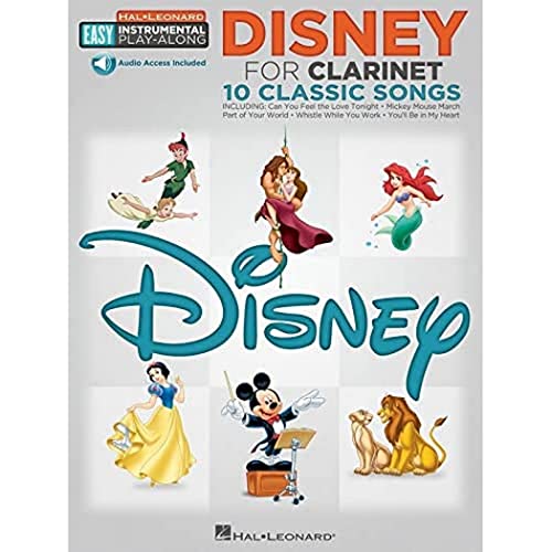 [9781480354364] DISNEY CLARINET (CLARINETE) 10 CLASSIC SONGS