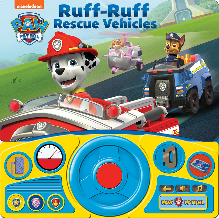 [9781503752252] Steering Wheel Book: PAW Patrol ôRuff-Ruff Rescue Vehiclesö