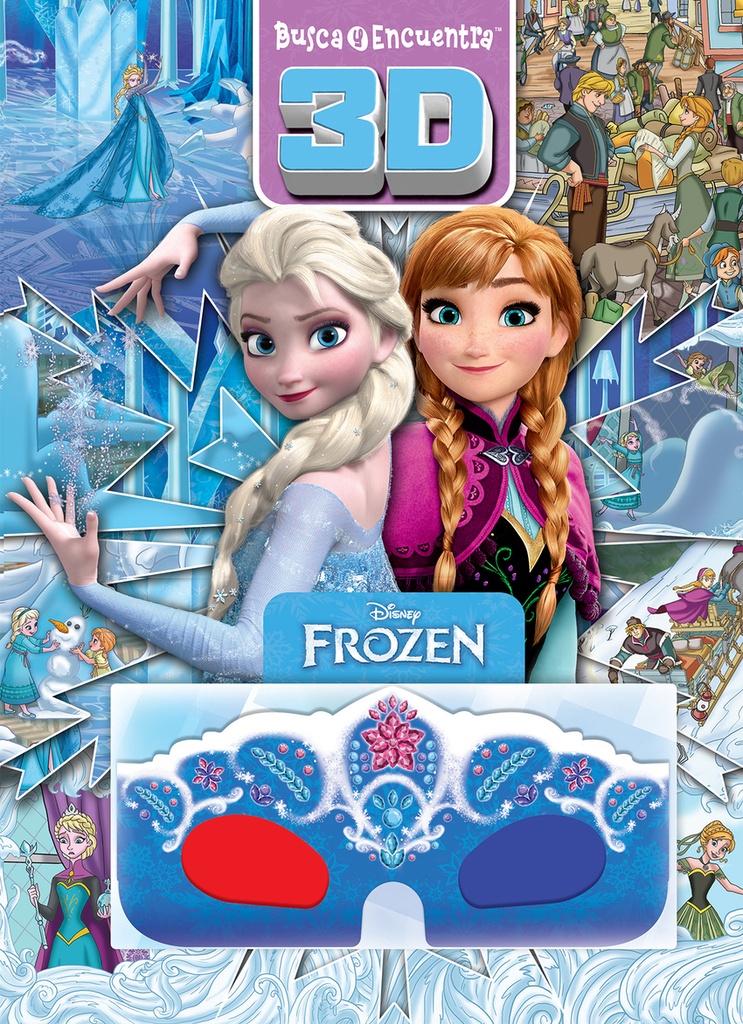 [9781503773608] BUSCA Y ENCUENTRA 3D FROZEN