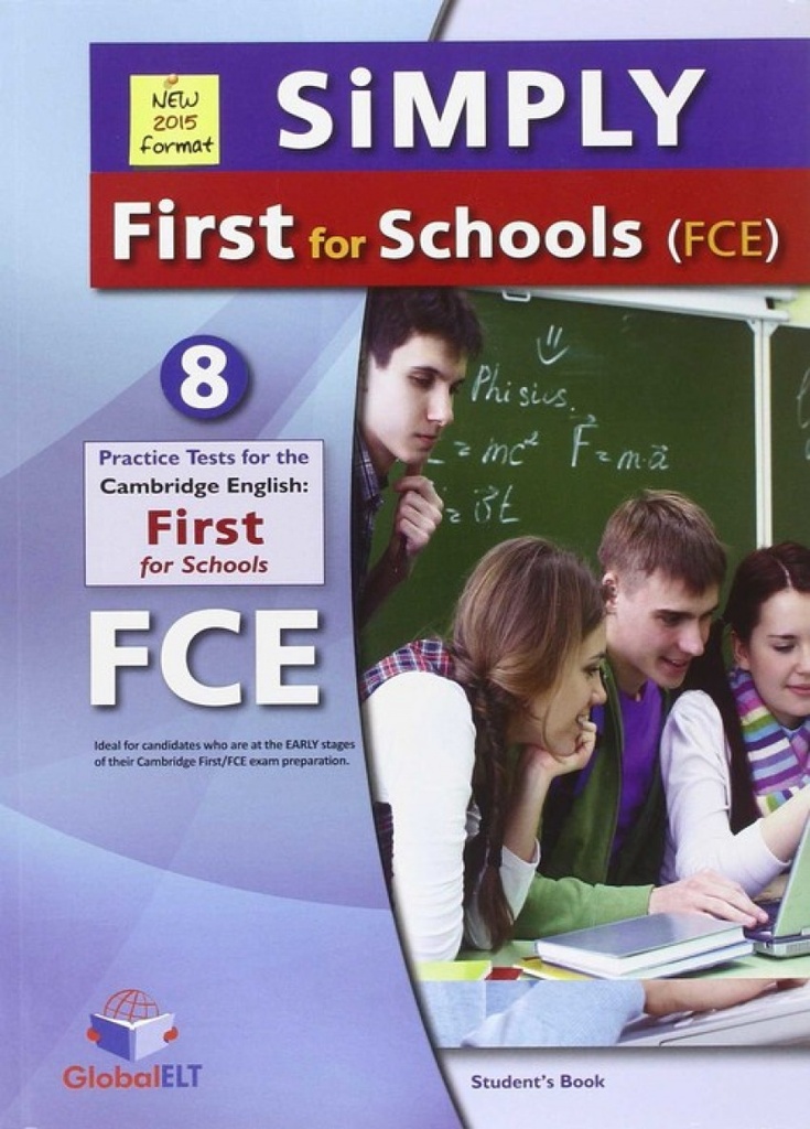 [9781781642269] SIMPLY FIRST FOR SCHOOLS 8 TEST FCE