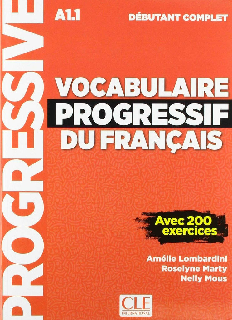 [9782090382181] VOCABULAIRE PROGRESSIF DU FRANçAIS