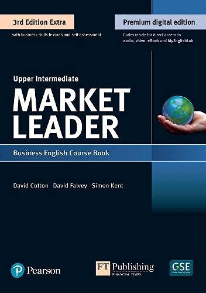 [9781292361147] 9781292361147 Market Leader 3e Extra Upper Intermediate Course Book, eBook, QR,