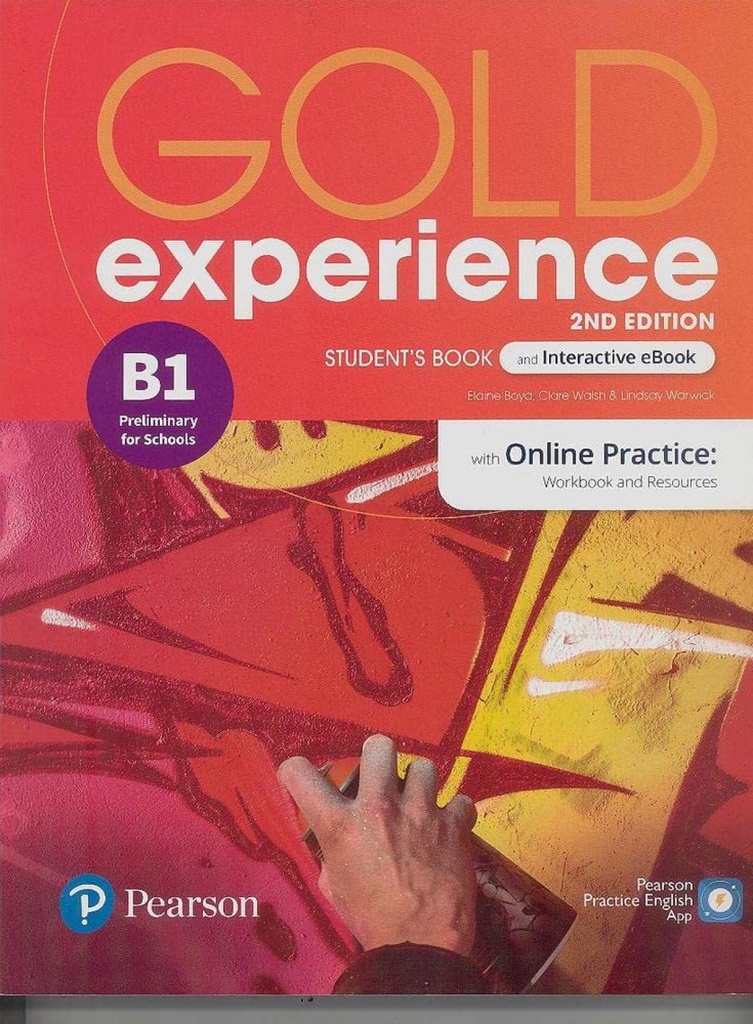 [9781292392813] Gold Experience B1 Student´s.(+online Practic
