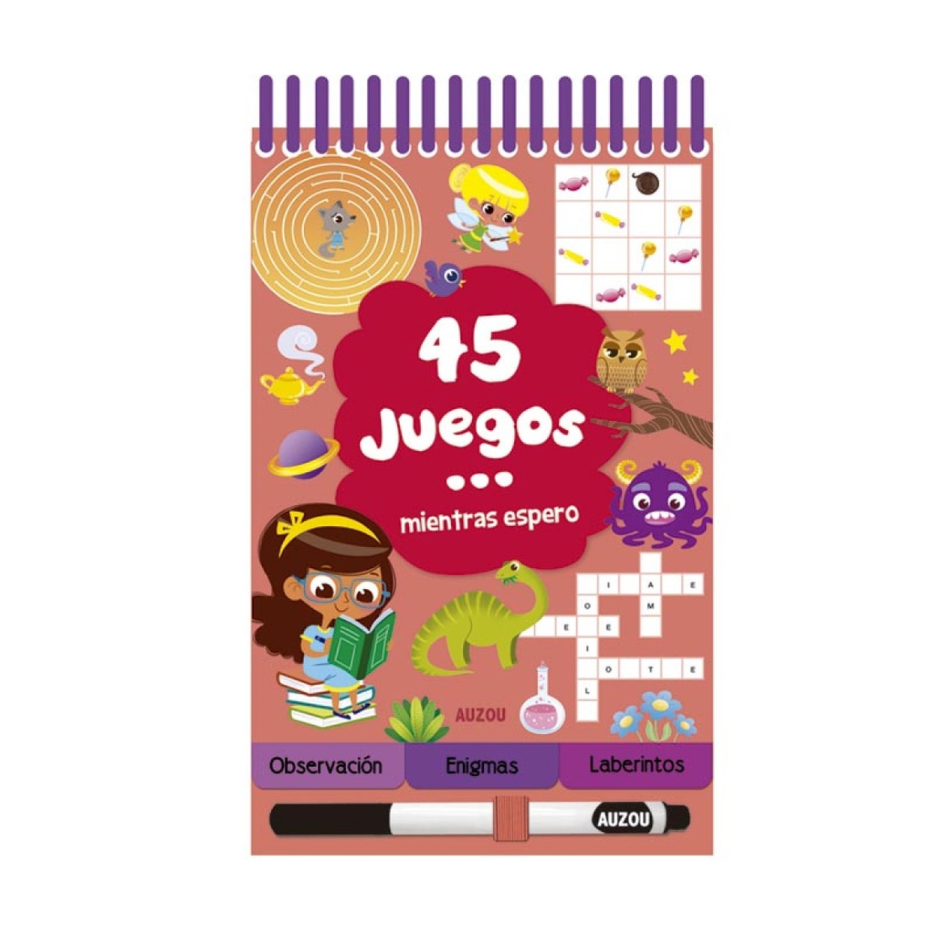 [9782733850213] 45 juegos... mientras espero