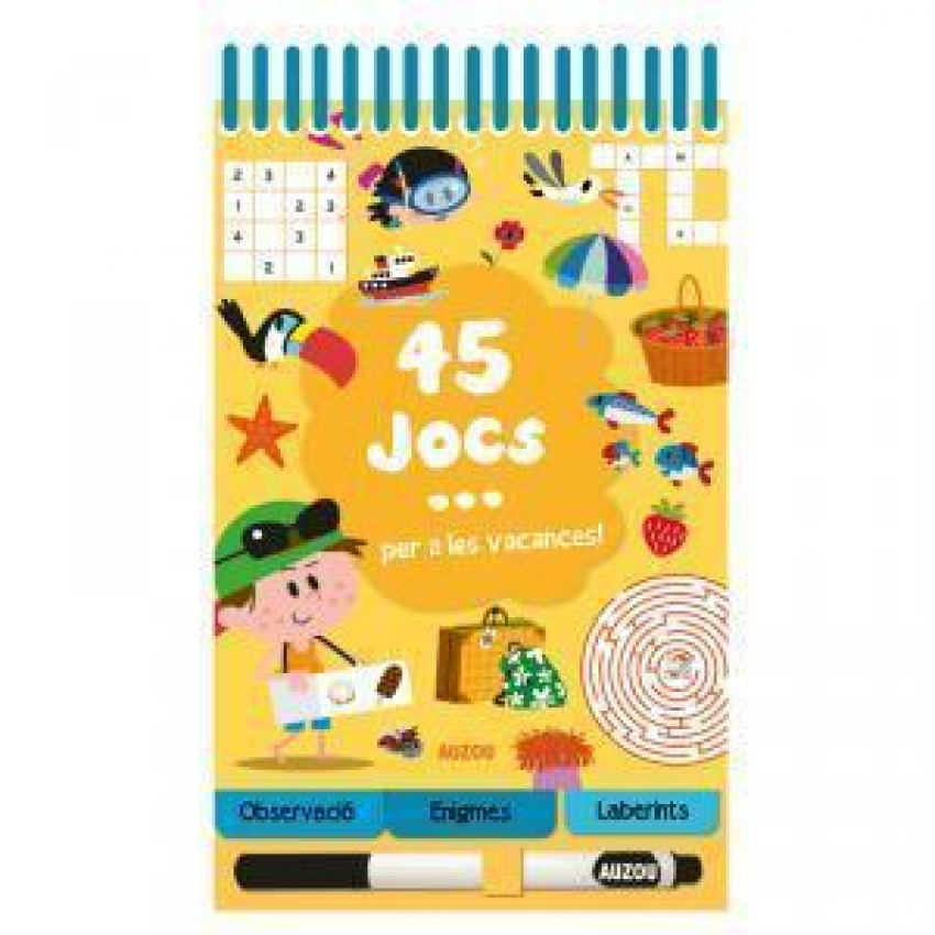 [9782733870952] 45 jocs per a les vacances!