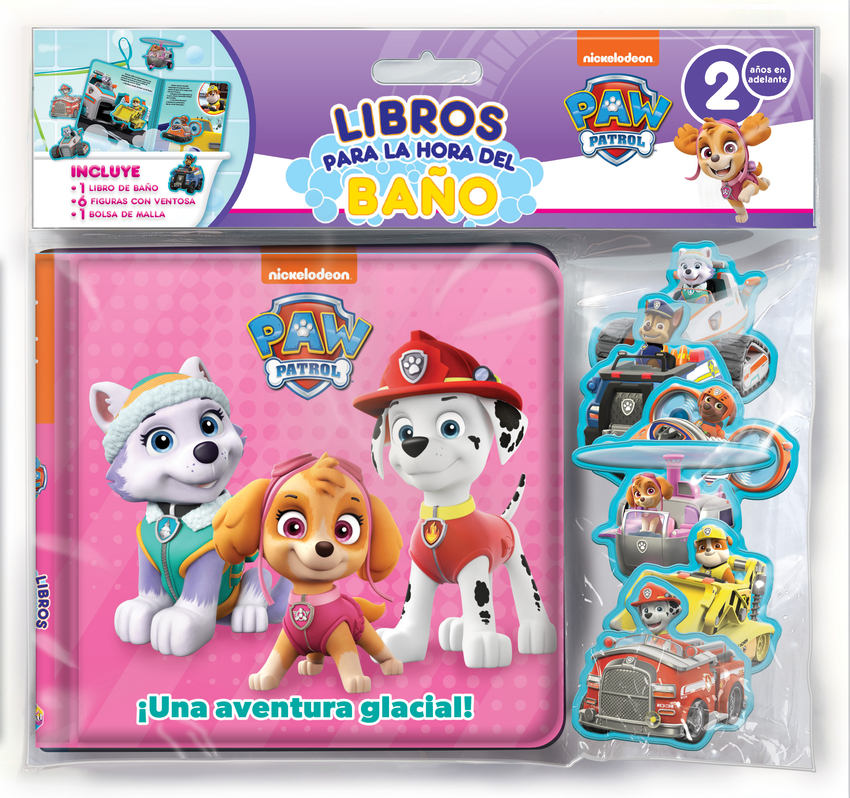[9782764375174] Patrulla Canina Girls (Libro Baño) - ¡Una aventura glacial!