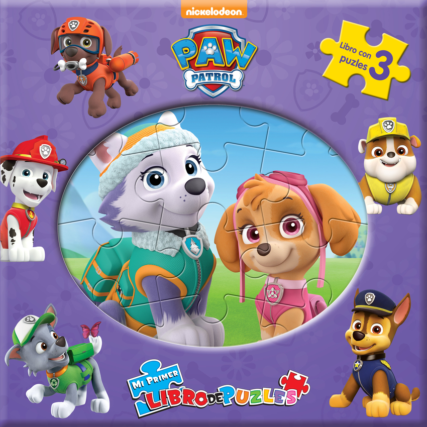 [9782764375181] Patrulla Canina Girls (Libro+3 puzles)
