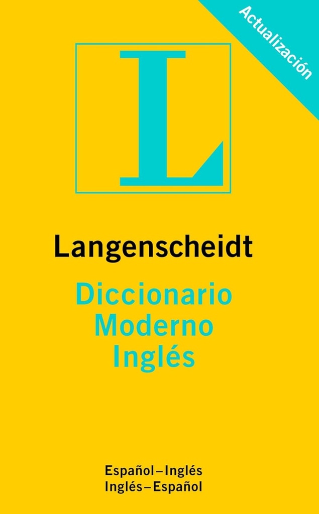 [9783125140011] DICCIONARIO MODERNO INGLES;ESPAÑOL