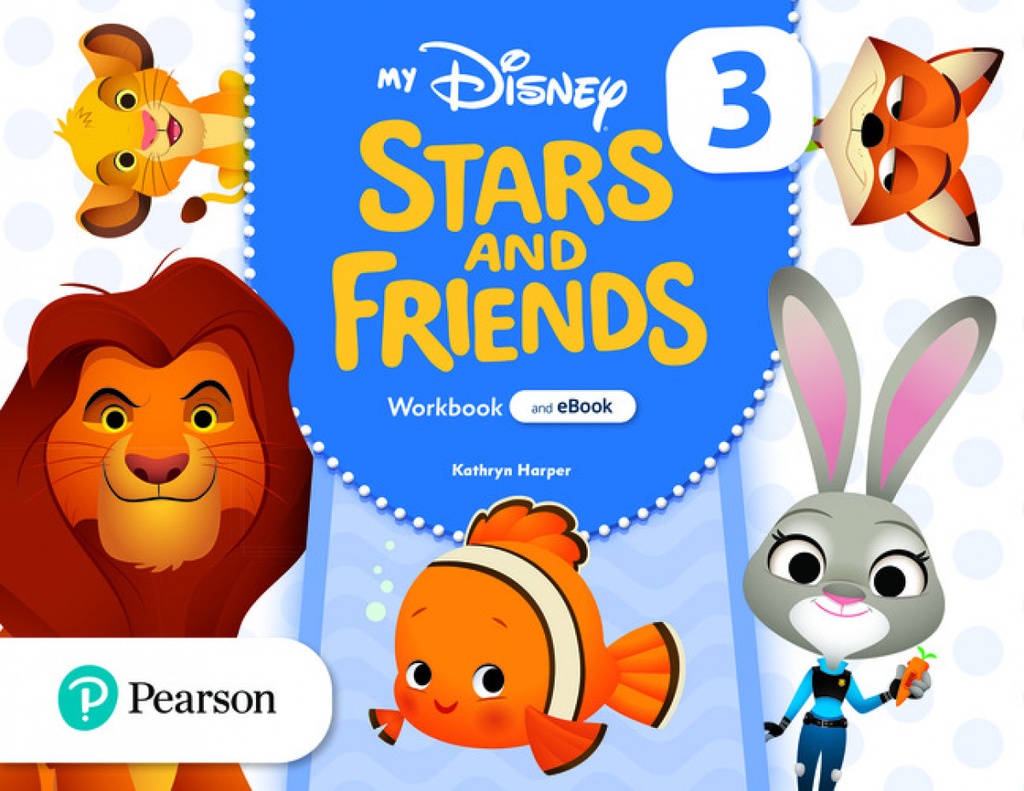 [9781292395517] My Disney Stars and Friends 3 Workbook with eBook