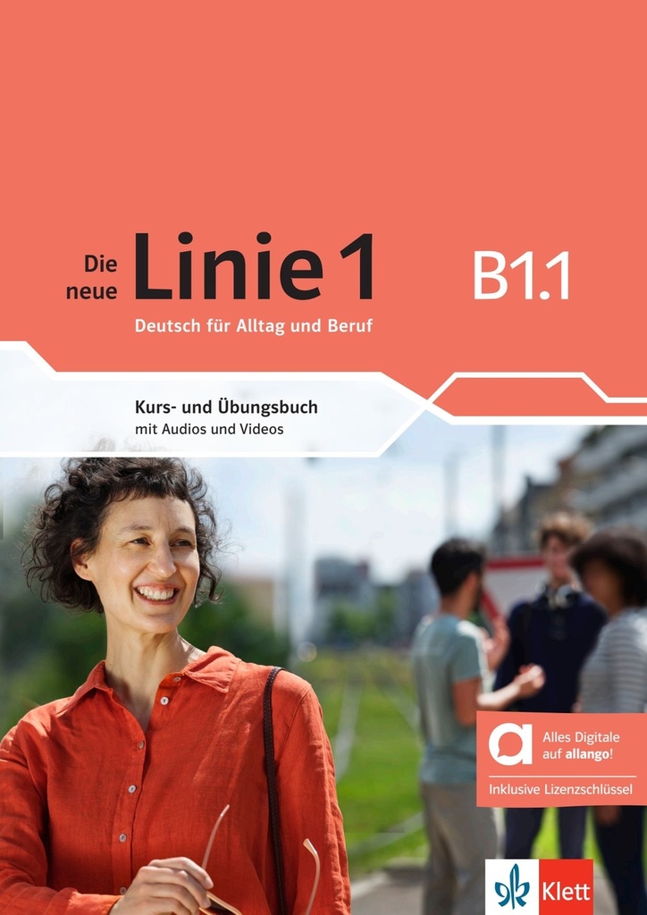 [9783126072540] Die neue linie 1 b1.1, libro del alumno y de ejercicios edicion hibrida allango