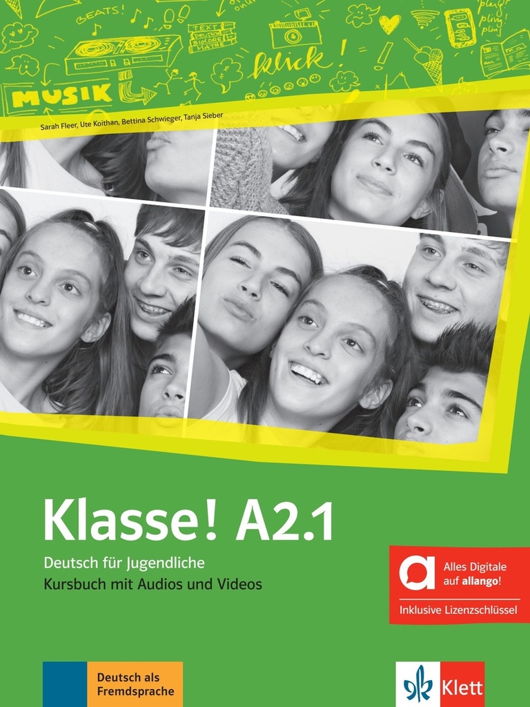 [9783126073103] Klasse! a2.1, edición híbrida allango