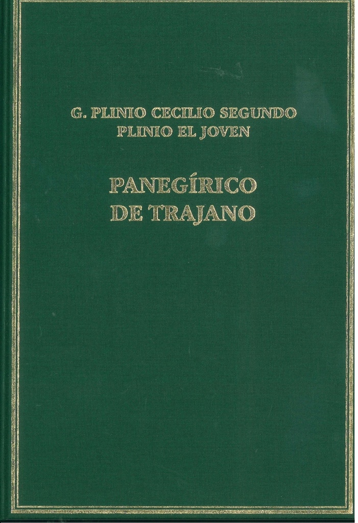[9788400113919] Panegírico de Trajano