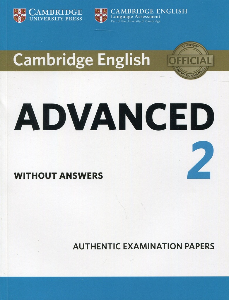 [9781316504475] CAMBRIDGE CERTIFICATE IN ADVANCED ENGLISH 2 REVISED EDITION STUDENTS BOOK NO KEY