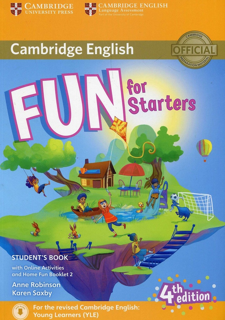 [9781316617465] FUN FOR STARTERS 4ED SB/HOME FUN BOOKLET & ONLINE ACT