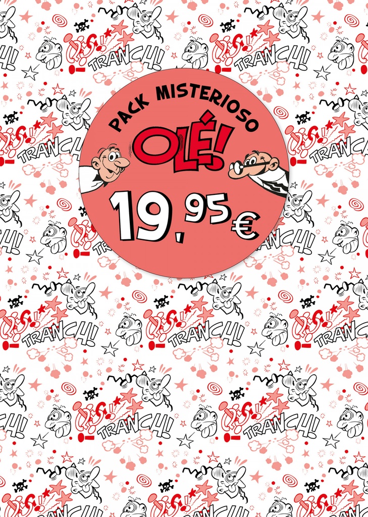 [9788402430151] Pack misterioso Olé! rojo (Olé! Mortadelo)