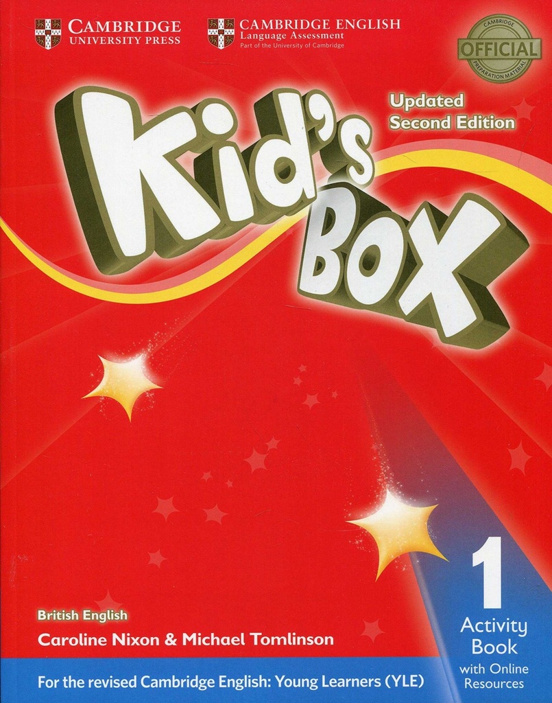 [9781316628744] KID'S BOX INTERNATIONAL 1ºPRIM. WORKBOOK +ONLINE RESOURCE UPDATE