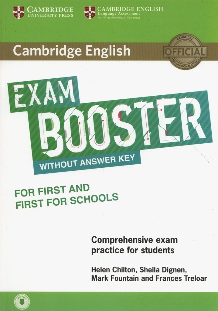 [9781316641750] CAMBRIDGE ENGLISH EXAM BOOSTER FOR FIRST AND FIRST SCHOOL
