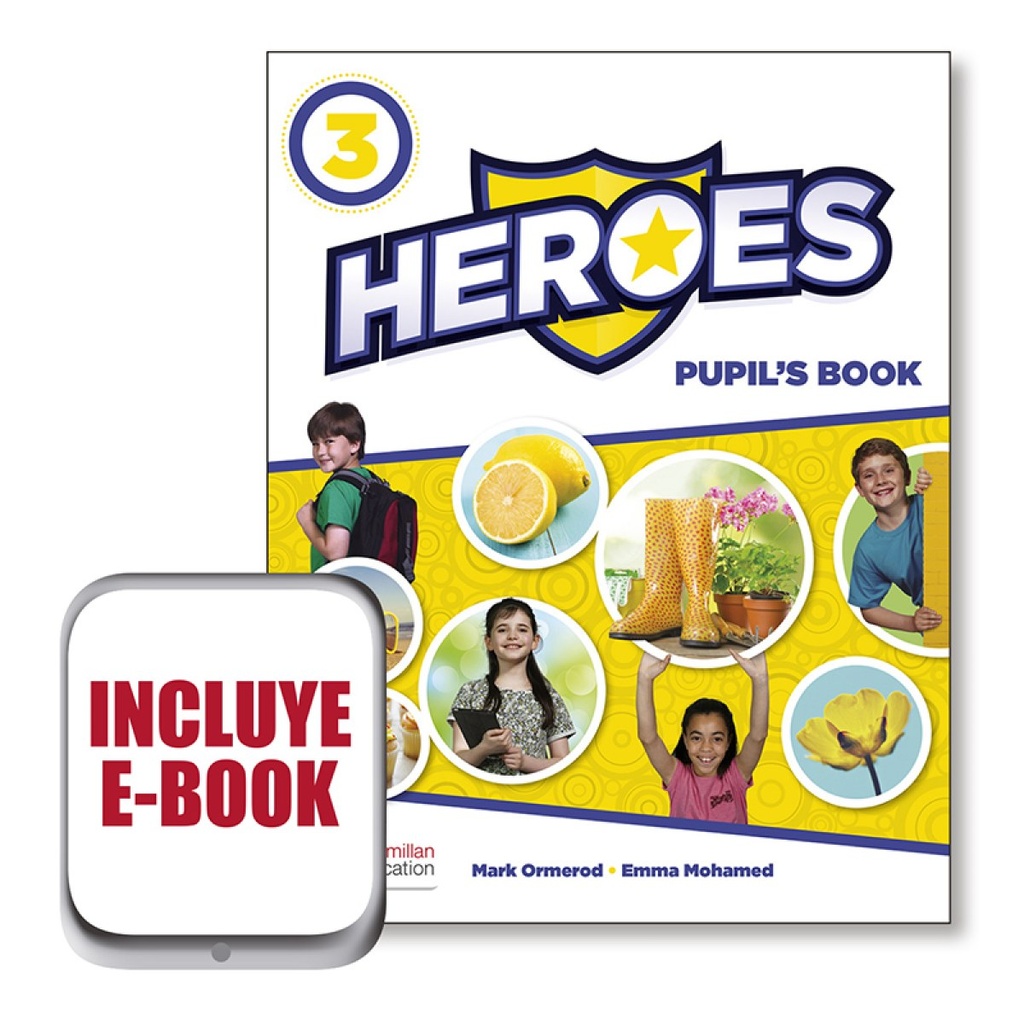 [9781380008541] HEROES 3 Pb (+ebook) Pk