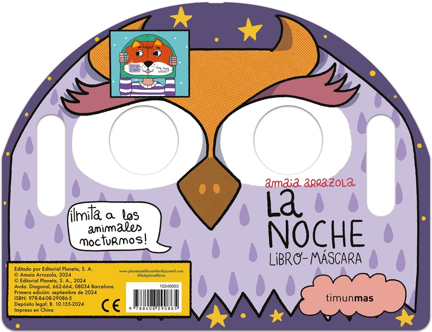 [9788408290865] La noche. Libro-máscara