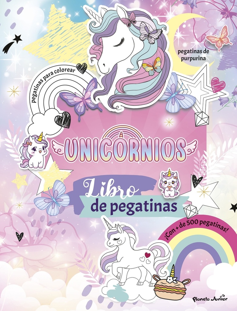 [9788408292685] Unicornios. Libro de pegatinas