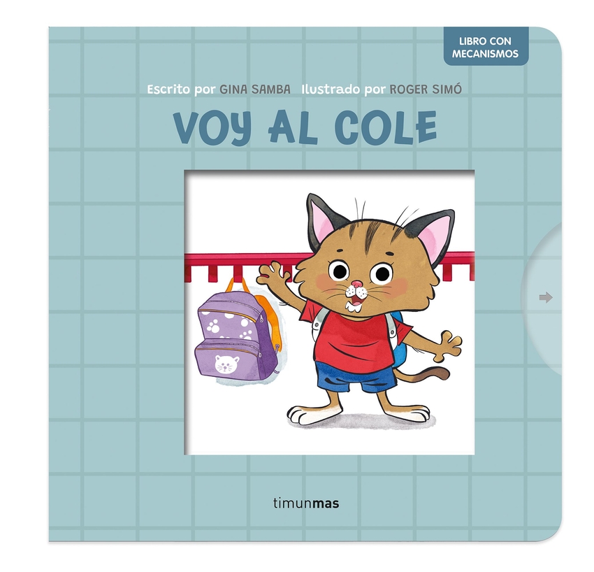 [9788408295204] Voy al cole. Libro con mecanismos