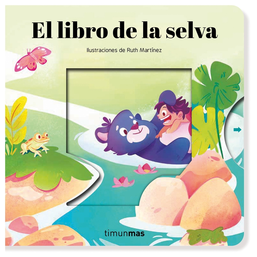 [9788408295228] El libro de la selva. Cuento con mecanismos