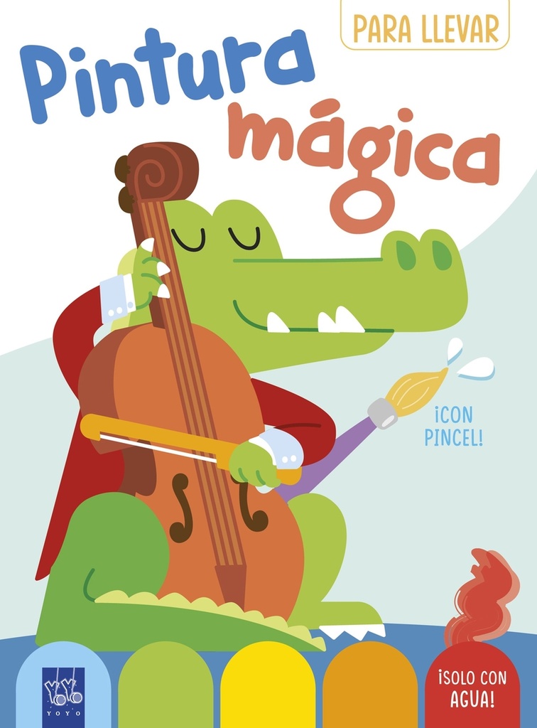 [9788408296720] Pintura mágica para llevar. Cocodrilo