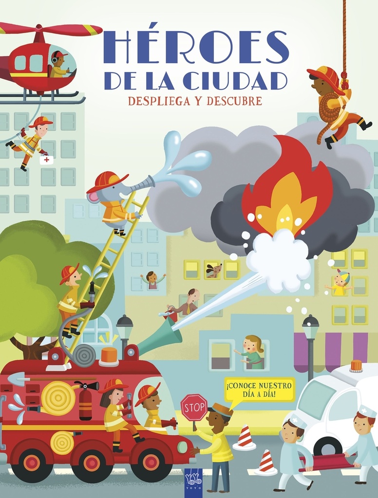 [9788408298922] Despliega y descubre. Héroes de la ciudad