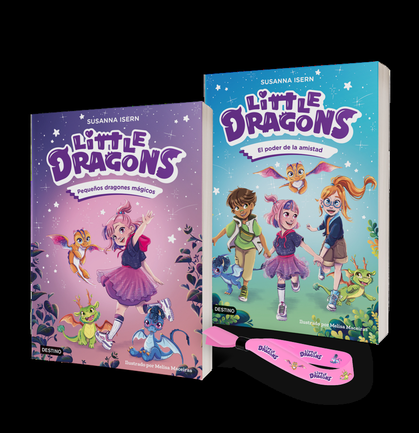 [9788408303909] Pack Little Dragons 1+2+gadget