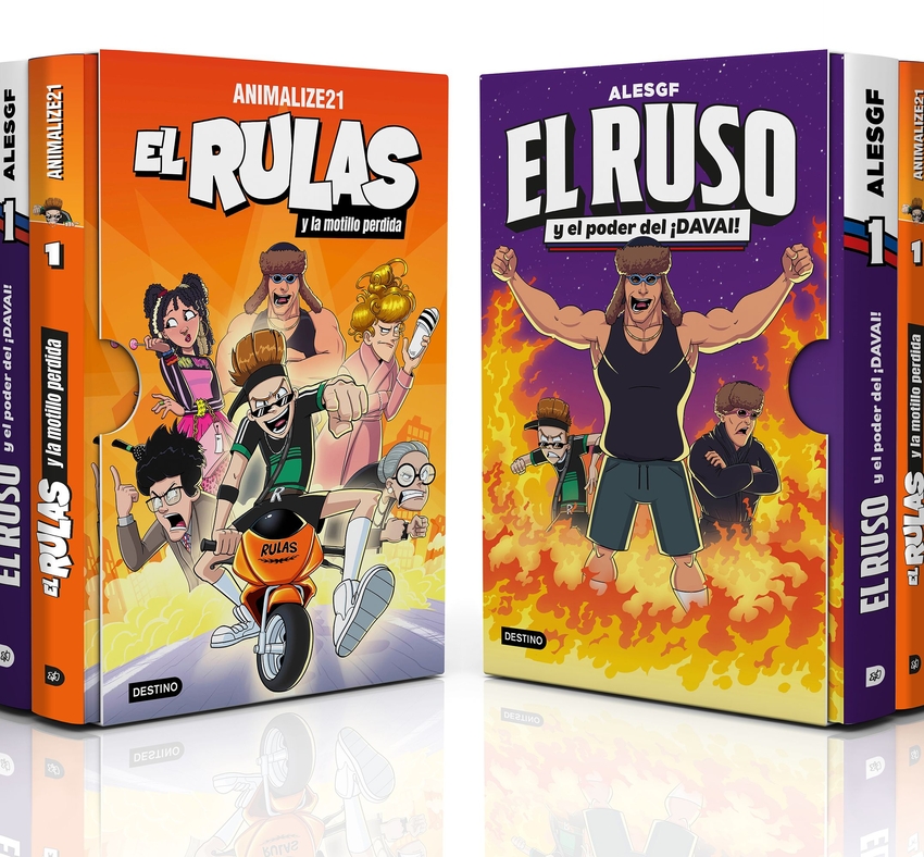 [9788408311423] Estuche El Rulas 1 + El Ruso 1