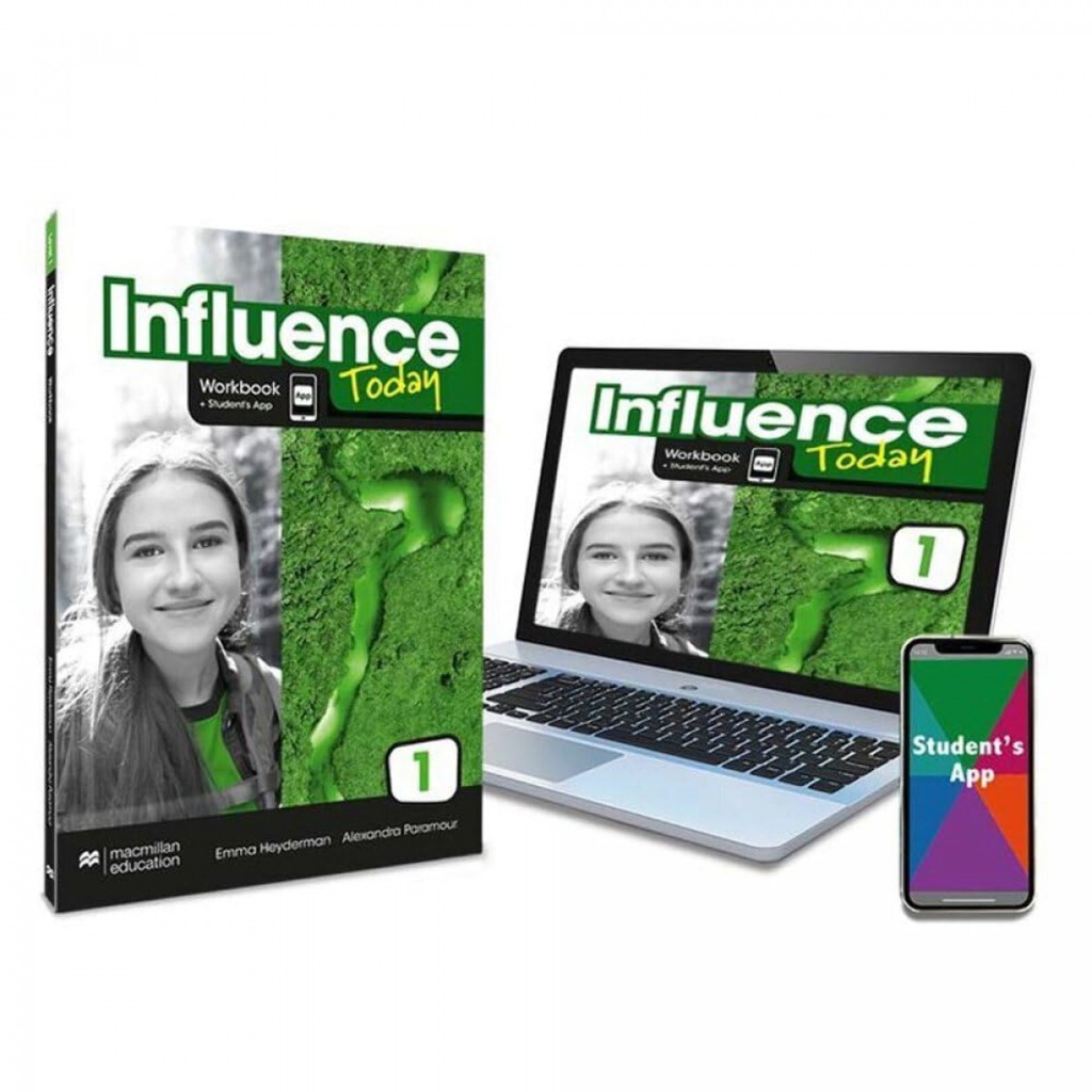 [9781380086075] INFLUENCE TODAY 1 Workbook, Competence Evaluation Tracker y Student's App