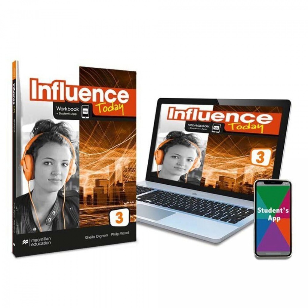 [9781380086273] INFLUENCE TODAY 3 Workbook, Competence Evaluation Tracker y Student's App