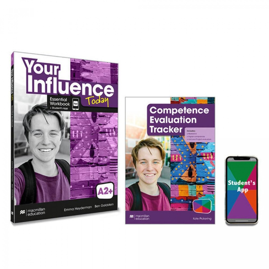 [9781380098863] YOUR INFLUENCE TODAY A2+ Essential Workbook, Competence Evaluation Tracker y Stu