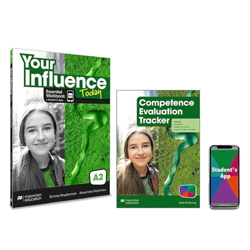 [9781380099075] YOUR INFLUENCE TODAY A2 Essential Workbook, Competence Evaluation Tracker y Stud