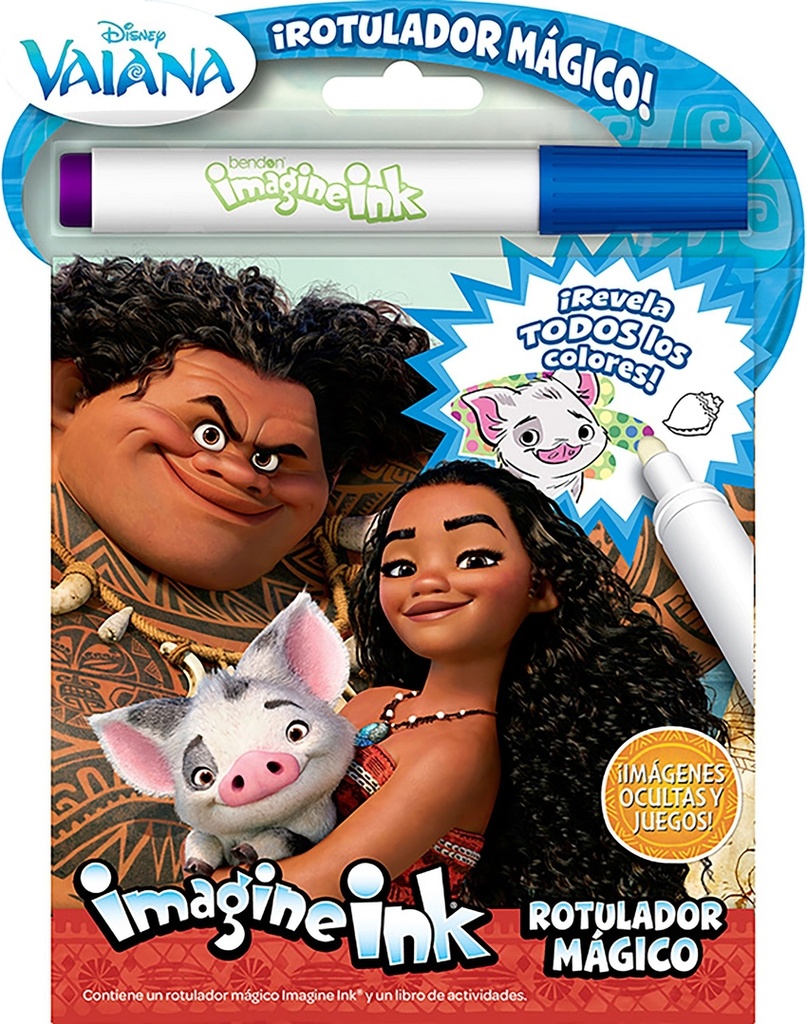 [9788410029514] Vaiana. Rotulador mágico