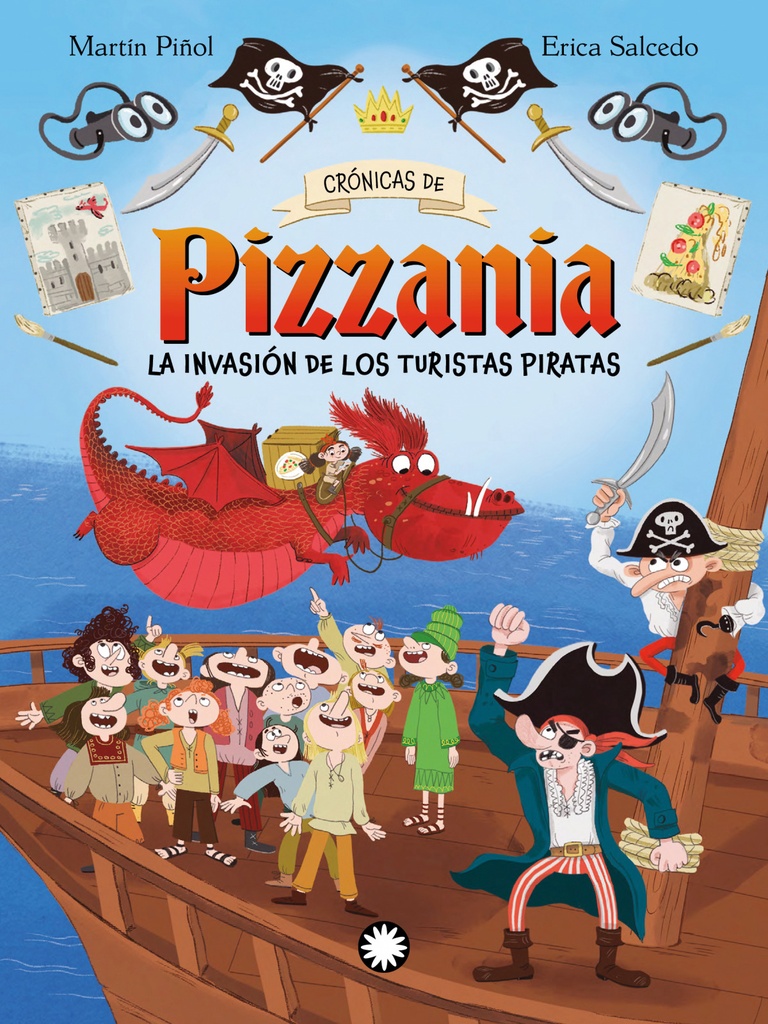 [9788410090880] INVASION DE LOS TURISTAS PIRATAS, LA (CRONICAS DE PIZZANIA 3)
