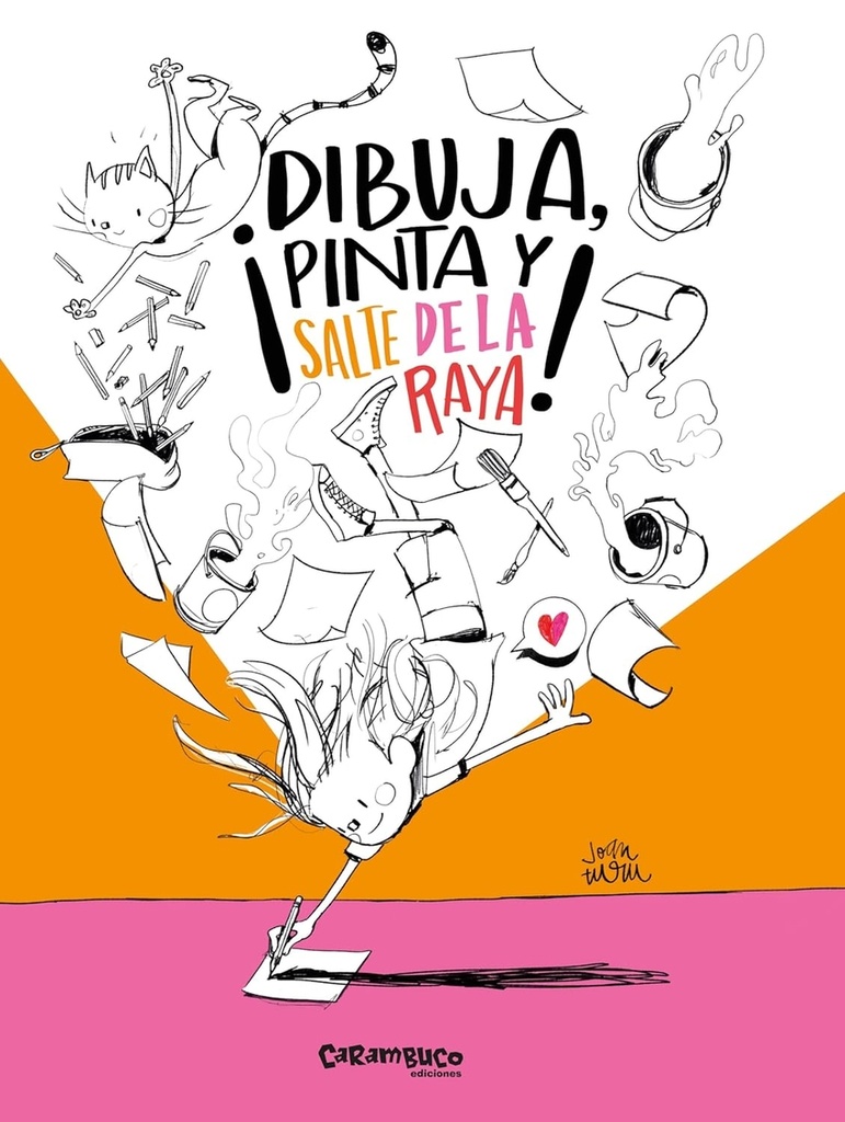 [9788410252295] ¡dibuja, pinta y salta de la raya!
