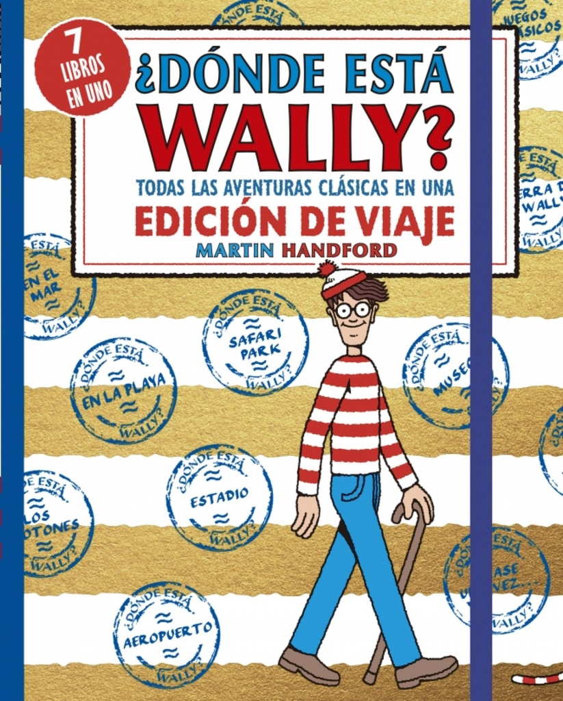 [9788410269910] ¿Dónde está Wally? Todas las aventuras clásicas de Wally en una edición de viaje