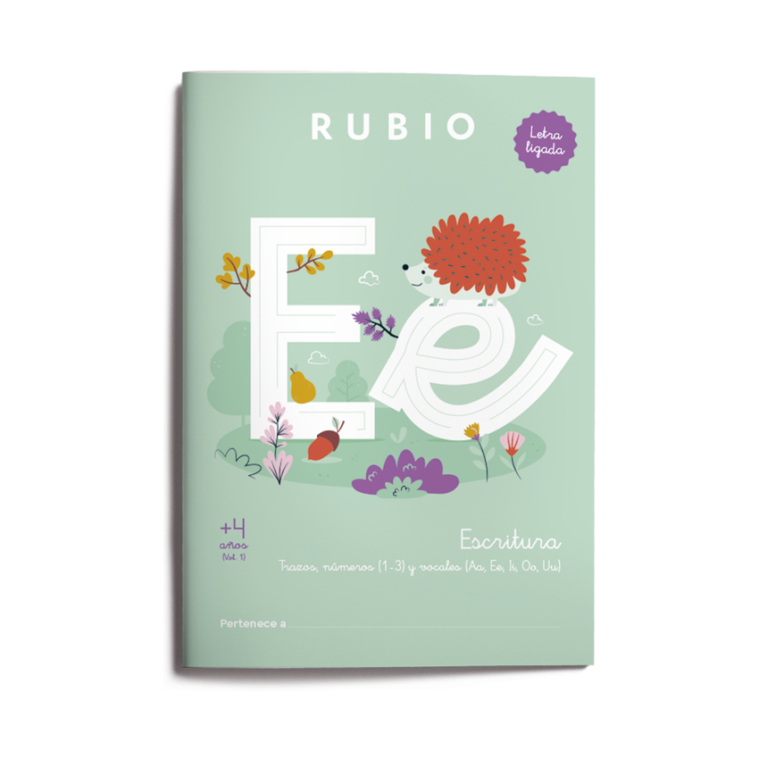 [9788410418103] Escritura con letra ligada (+4 años) Vol. 1