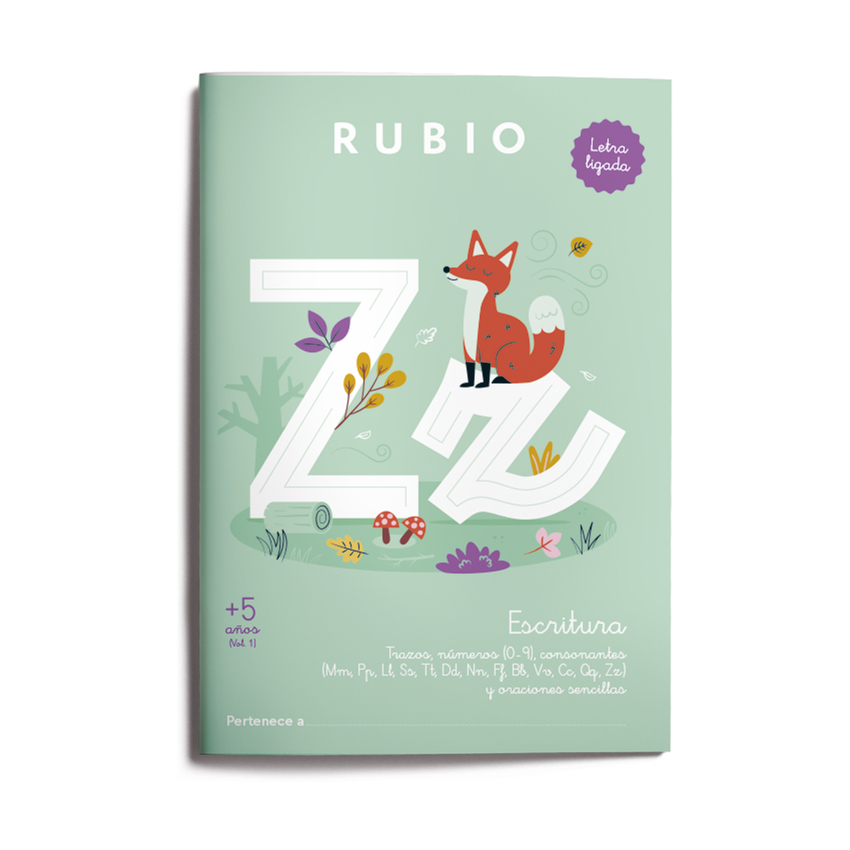 [9788410418127] Escritura con letra ligada (+5 años) Vol. 1