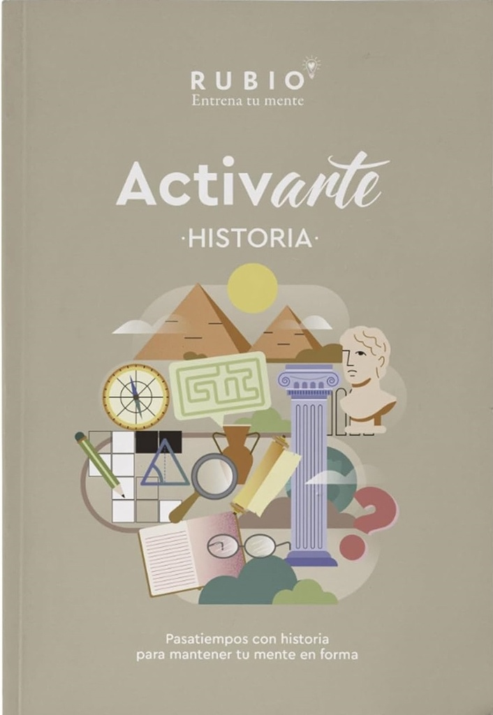 [9788410418301] ActivARTE-Historia. Pasatiempos con historia para mantener tu mente en forma (vol. I)