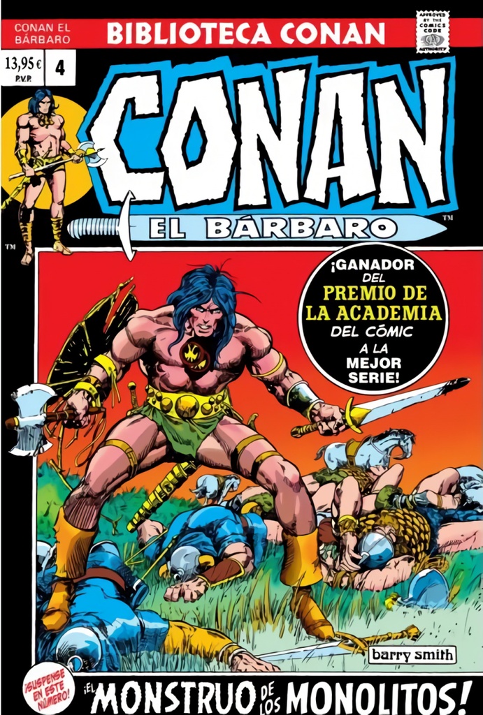 [9788410511347] Biblioteca conan el bárbaro 4. 1972-73: conan the barbarian 16-22 usa