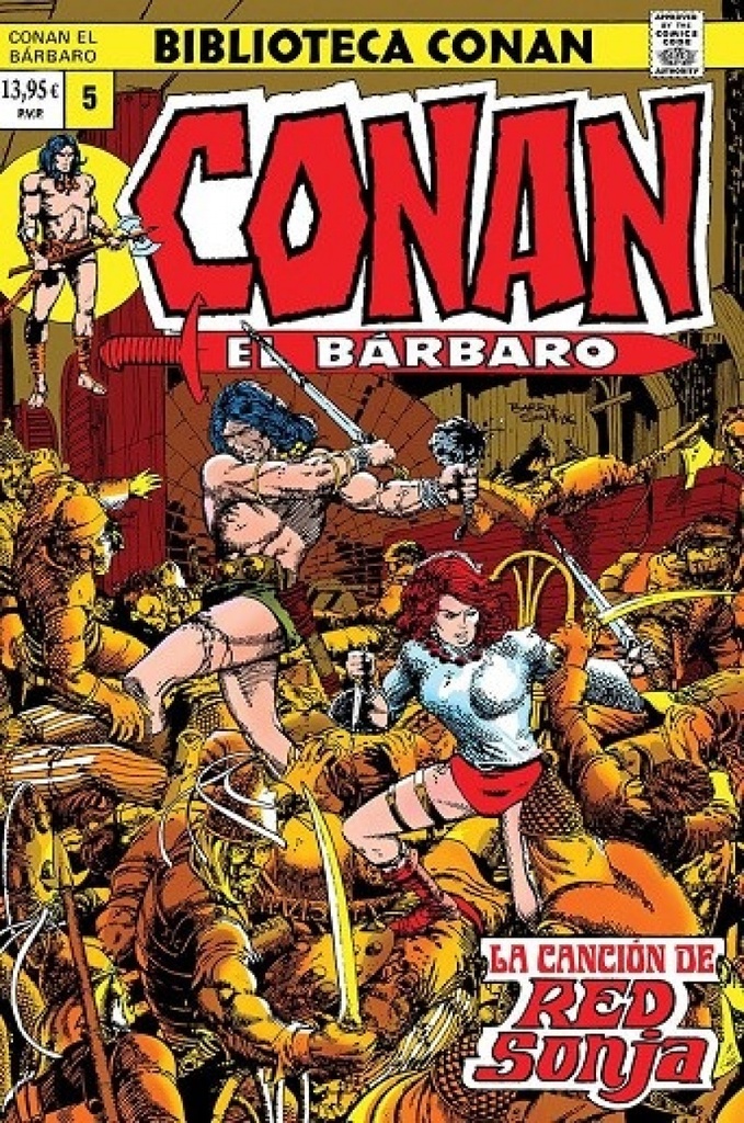 [9788410511859] Biblioteca conan el bárbaro 5. 1973: conan the barbarian 23-28 usa