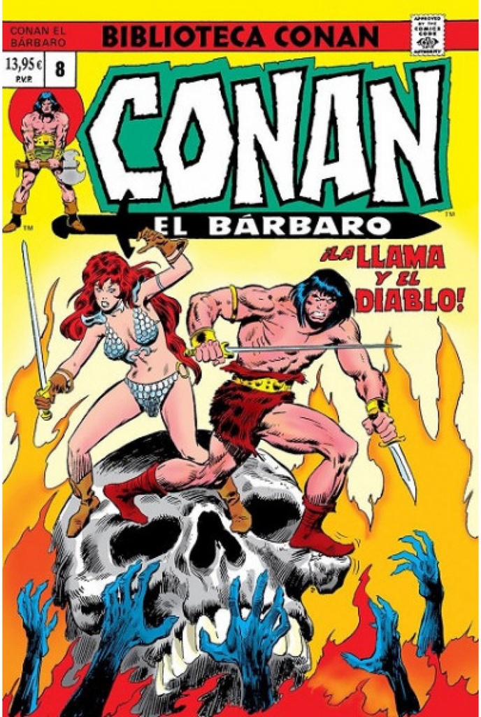 [9788410513709] Biblioteca conan el bárbaro 8. 1974: conan the barbarian 42-45, the savage sword of conan #1 usa