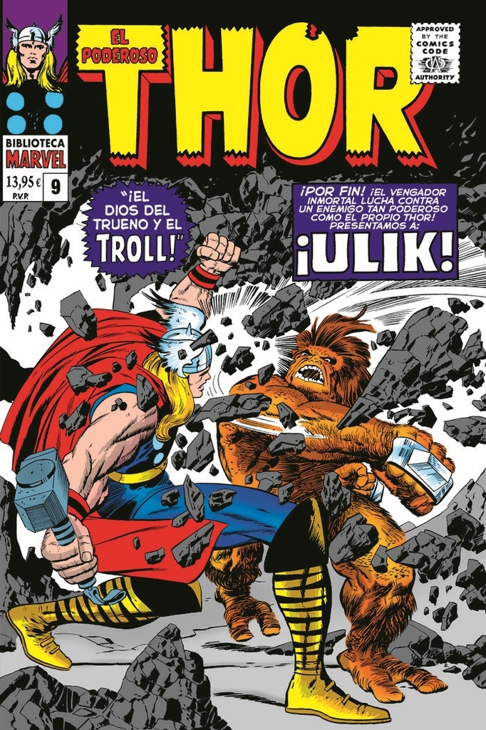 [9788410514508] Biblioteca marvel el poderoso thor 9. 1967: the mighty thor 137-141, annual 2 usa