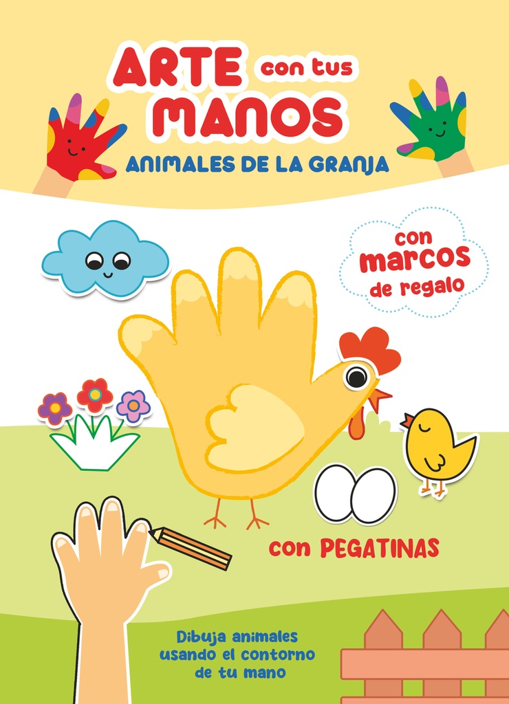 [9788410515130] ARTE CON TUS MANOS, ANIMALES DE LA GRANJA