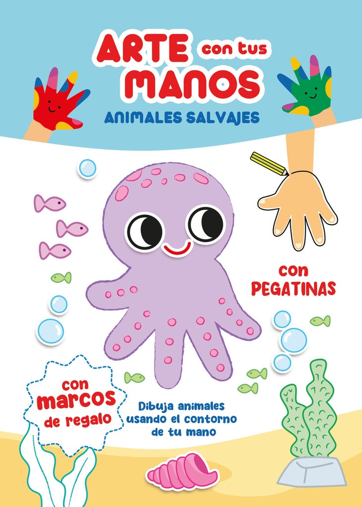 [9788410515154] ARTE CON TUS MANOS, ANIMALES SALVAJES